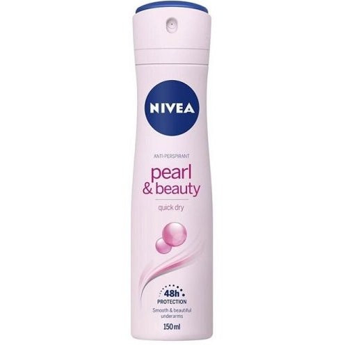 اسپری ضدتعریق نیوا زنانه پرل اند بیوتی اورجینالNIVEA Pearl and Beauty women antiperspirant spray