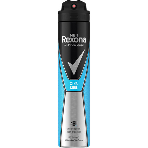 اسپری ضد تعریق آقایان رکسونا اکسترا کول Rexona Xtra Cool حجم 200 میلی لیتر