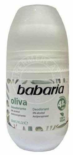 مام رول ضد تعریق باباریا مدل oliva حجم 50میل دئو دورانت فاقد الکل