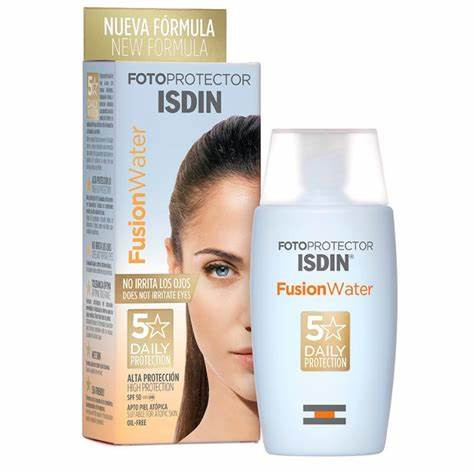 کرم ضدآفتاب ایزدین فیوژن واتر SPF50 اصل ا Izdin sunscreen model Fusion water SPF50 volume 50 ml