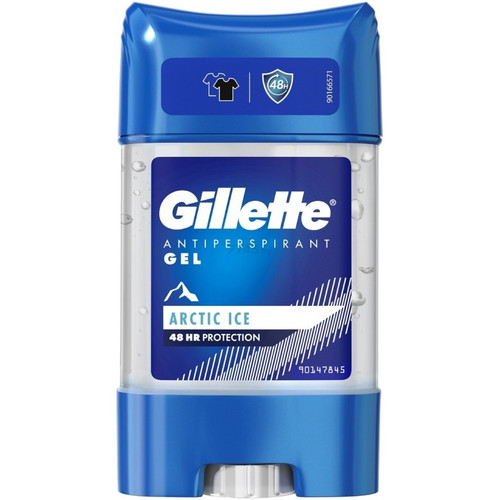 مام ژله ای مردانه ژیلت Gillette مدل Arctic Ice حجم 70 میل
