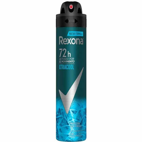 اسپری ضد تعریق مردانه رکسونا مدل 72H Xtra Cool آرژانتینی حجم 200 میل