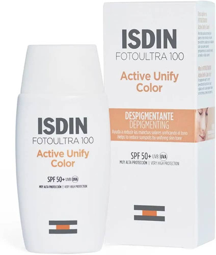ضد آفتاب اکتیو یونیفای رنگی ایزدین SPF50