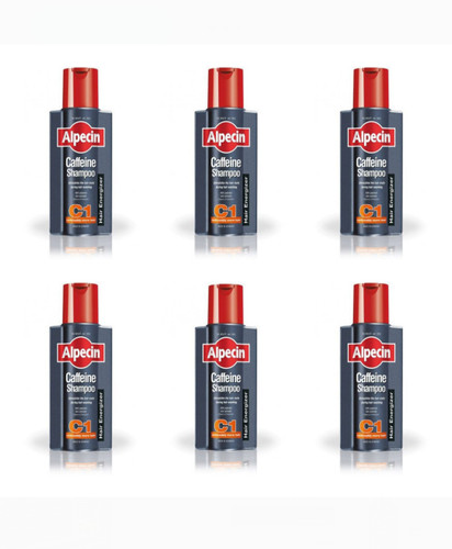 پک ۶عددی شامپو ضد ریزش کافئین دار آلپسین C1 اصل ا Alpecin Caffeine C1 Anti Hair loss 250ml کارتن آکبند ۶عددی