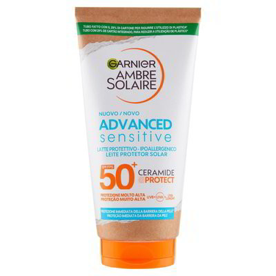ضد آفتاب گار-نـیر مدل advanced sensitive حاوی spf 50 حجم 175 میل