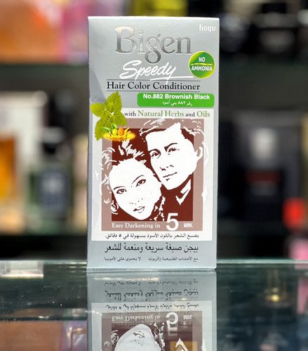 کیت رنگ موی بیگن شماره 882 مشکی مایل به قهوه ای