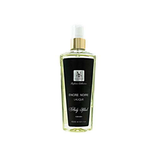 بادی اسپلش مردانه شمیاس مدل ENCRE NOIRE LALIQUE حجم 250 میل