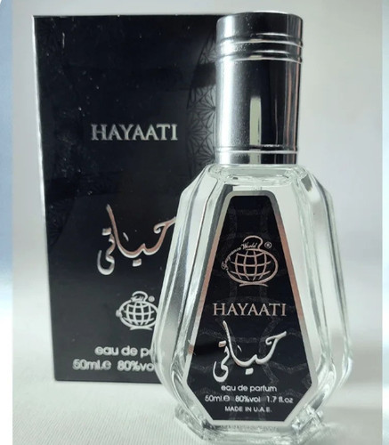 عطر ادکلن مردانه حیاتی مشکی (Hayaati) فراگرنس 50 میل