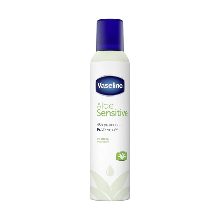 Vaseline Aloe Sensitive اسپری ضدتعریق