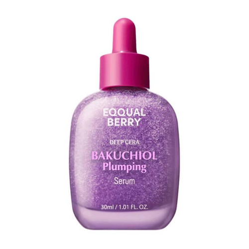 سرم جوانساز و آبرسان پوست صورت با باکوشیول مدل Deep Cera اکوال بری – (Equal Berry Deep Cera Bakuchiol Plumping & Hydrating Face Serum