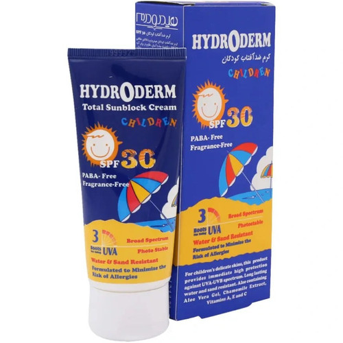 کرم ضد آفتاب کودکان هیدرودرم SPF30
