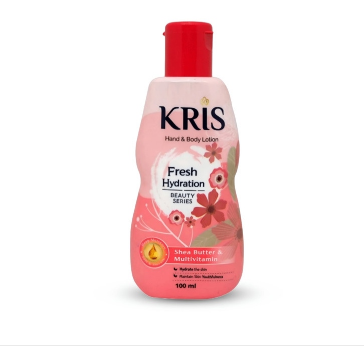 لوسیون دست و بدن کریس Kris شی باتر و مولتی ویتامین حجم 100 میل