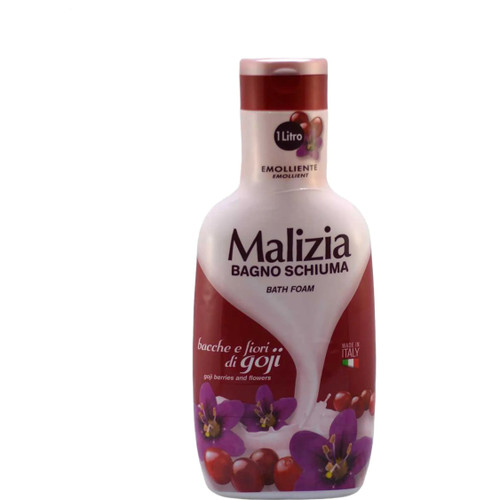 شامپو بدن مالیزیا Malizia مدل گوجی بری و گل ها Goji Berry and Flowers حجم 1000 میلی لیتر
